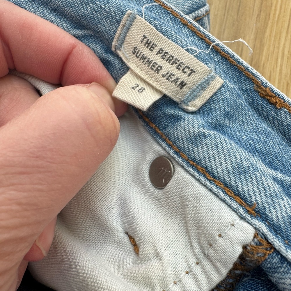 Madewell - perfect summer jeans size 28 Blue Women's Jeans
